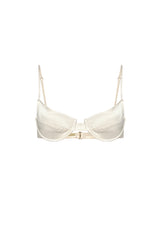 Balconette Bra in Pearl