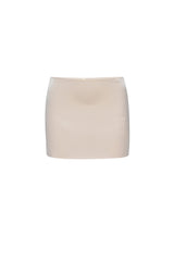 Micro Mini Skirt in Pearl